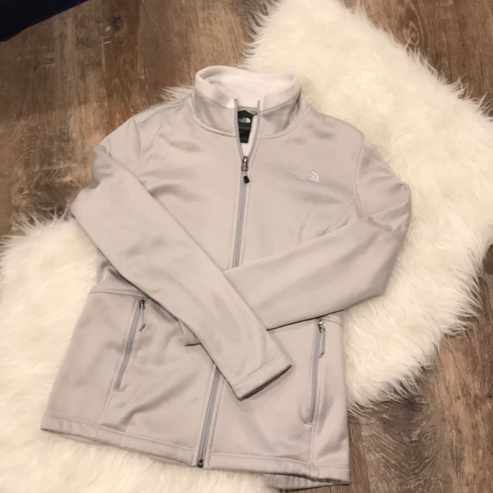 Gray North Face
